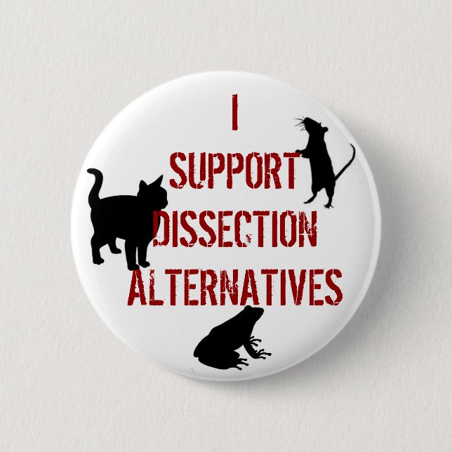 Ich stütze Zerlegungs-Alternativen Button (Vorderseite)