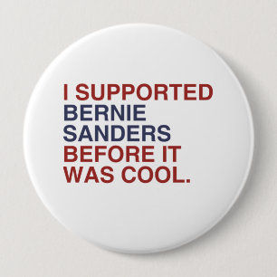Ich stützte Bernie-Sandpapierschleifmaschinen, Button