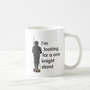 ICH SUCHE EINEN EINMALIGEN RITTTERKAMPF KAFFEETASSE