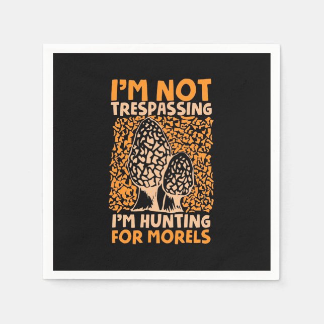 Ich suche nach Morels Serviette (Vorderseite)