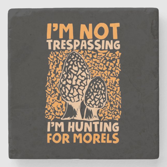 Ich suche nach Morels Steinuntersetzer (Vorderseite)