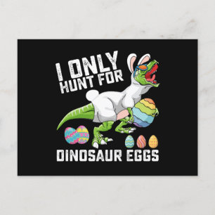 Ich suche nur nach Dinosaurier-Eiern zu Ostern bis Postkarte