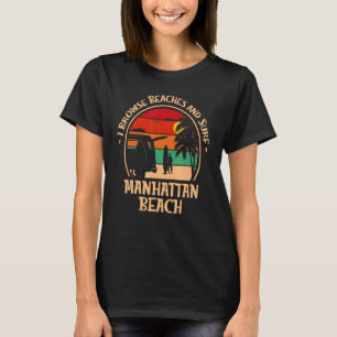 Ich suche Strände und surfe Kalifornien 5 T-Shirt
