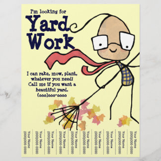 Ich suche Yard Work Flyer