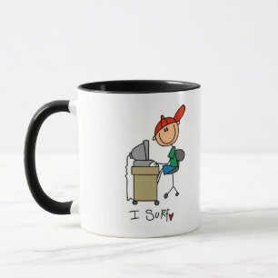 Ich surfe T-Shirts und Geschenke Tasse