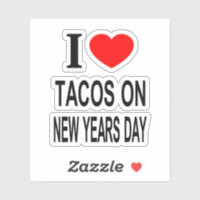 ICH ❤️ TACOS AM NEUJAHRESTAG I LIEBE TACOS AUF Vin