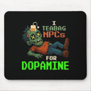 Ich teebeutele NPCs für Dopamin Pixel-Zombie-Spiel Mousepad