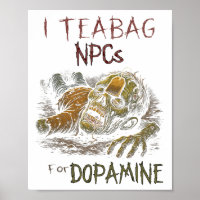 Ich teile NPCs für Dopamin - Lustiger Zombie-Gamer