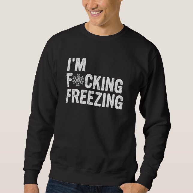 Ich ticke Bekleidung Sweatshirt (Vorderseite)
