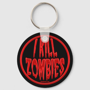 Ich töte Zombie-Schlüsselkette Schlüsselanhänger