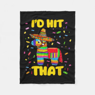 Ich traf, dass Pinata Pinata Kostüm Cinco de Mayo  Fleecedecke