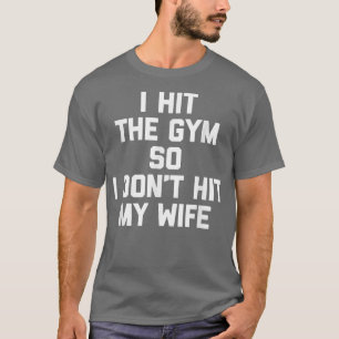 Ich traf den Fitnessraum, also schlage ich meine E T-Shirt