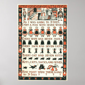 Ich traf einen Mann mit sieben Ehefrauen Plakat