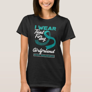 Ich trage Aquamarin für die PCOS meiner Freundin T-Shirt
