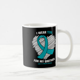 Ich trage Aquamarin für meine Brother Tourette Syn Kaffeetasse