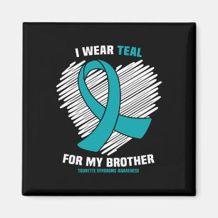 Ich trage Aquamarin für meine Brother Tourette Syn Magnet
