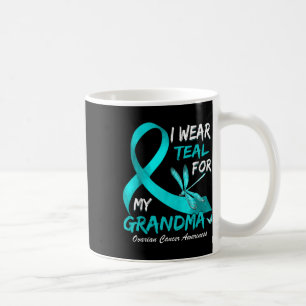 Ich trage Aquamarin für meine Ovarialkrebsvorwarze Kaffeetasse