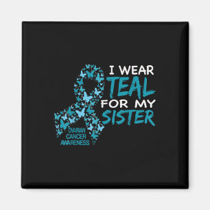 Ich trage Aquamarin für meine Schwester Ovarialkar Magnet