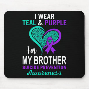 Ich trage Aquamarin Lila in Erinnerung an meinen B Mousepad