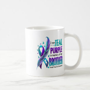 Ich trage Aquamarin und Lila für meinen Bruder Sui Kaffeetasse