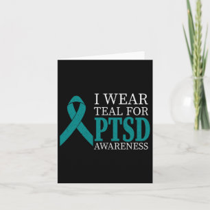 Ich trage Aquamarine Multifunktionsleisten-Ptsd - Karte