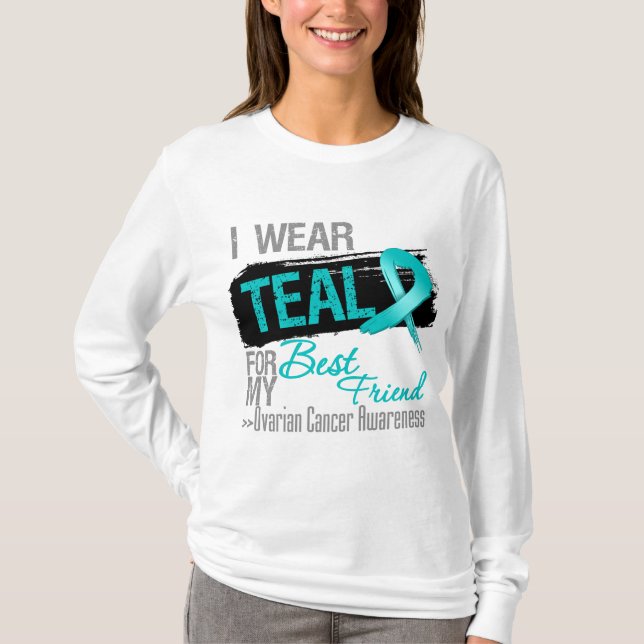 Ich trage aquamarinen Band-bester T-Shirt (Vorderseite)