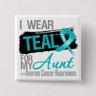 Ich trage Aquamarines Band für meine Tante Ovarial Button