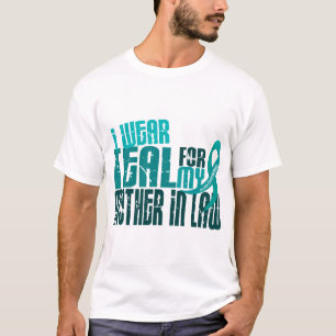 Ich trage aquamarines für Eierstockkrebs der T-Shirt
