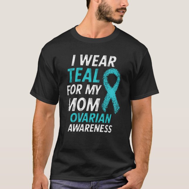 Ich trage aquamarines für mein T-Shirt (Vorderseite)