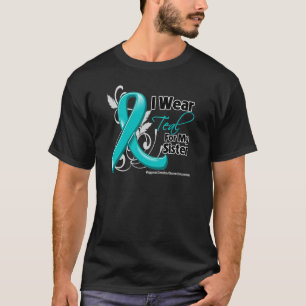 Ich trage aquamarines für meine Schwester - T-Shirt