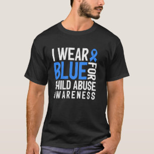 Ich trage Blau für das Bewusstsein zur Verhinderun T-Shirt