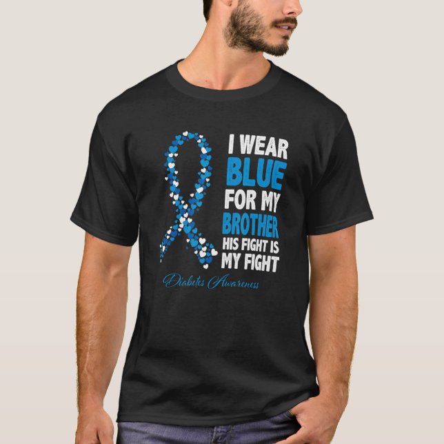 Ich trage Blau für Granndma ihr Kampf ist mein Kam T-Shirt (Vorderseite)