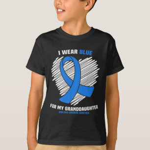 Ich trage Blau für mein Engelchen-Angelman-Syndrom T-Shirt