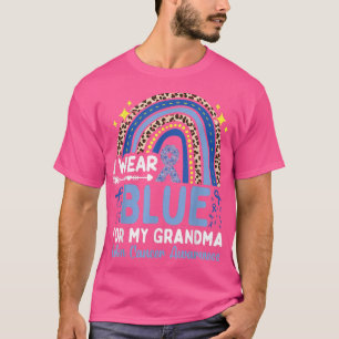Ich trage Blau für mein Oma-Colon-Krebsbewusstsein T-Shirt