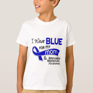 Ich trage Blau für meine Mama 42 Ankylosing T-Shirt