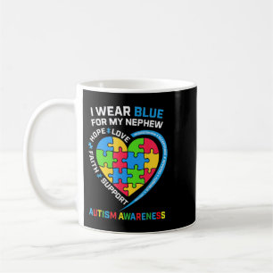 Ich trage Blau für meine nepaläische Autismus Bewu Kaffeetasse