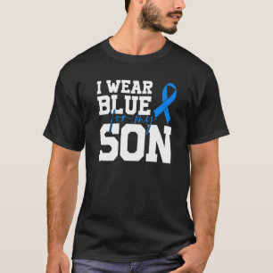 Ich trage Blau für meine Sohn-Autismus-Kinder T-Shirt