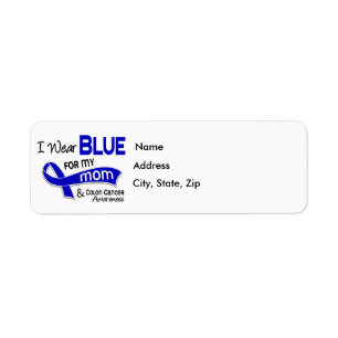 Ich trage Blau für meinen Darmkrebs der Mama-42