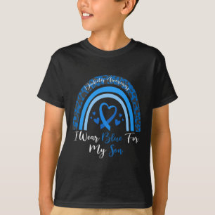Ich trage Blau für meinen Sohn Diabetes Awareness T-Shirt