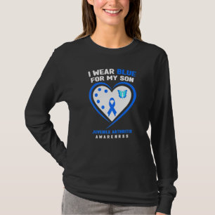 Ich trage Blau für meinen Sohn, jugendliche Arthri T-Shirt
