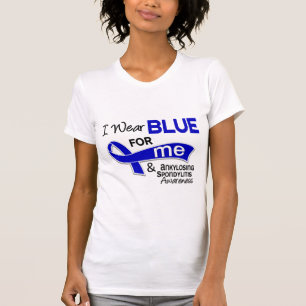 Ich trage Blau für mich 42 Ankylosing Spondylitis T-Shirt
