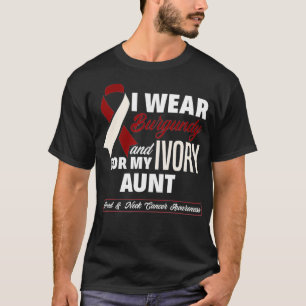 Ich trage Burdy & Ivory für meine Tante Kopf- und T-Shirt