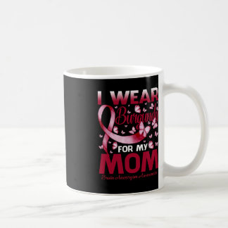 Ich trage Burgund für meine Mama Gehirnaneurysma A Kaffeetasse