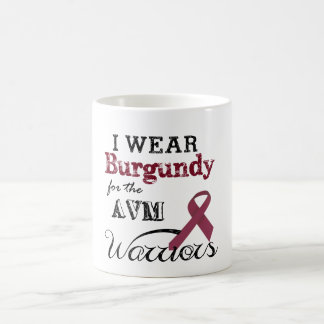 Ich trage Burgunder für die AVM Krieger-Tasse Kaffeetasse