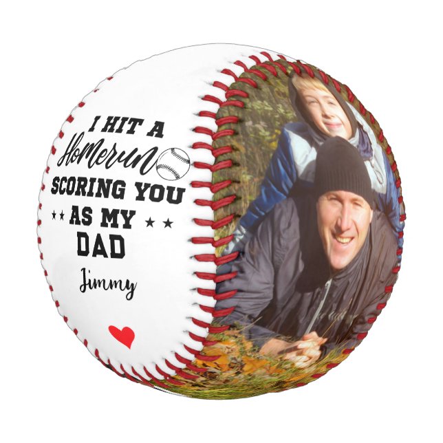 Ich trage dich als meinen Vater bei Homerun | Benu Baseball (Schrägansicht)