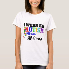 Ich trage ein Autismus-Band für meinen Freund T-Shirt