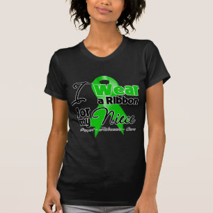 Ich trage ein grünes Band für meine Nichte T-Shirt