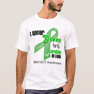 Ich trage ein grünes Band für meinen Schwager BM T-Shirt