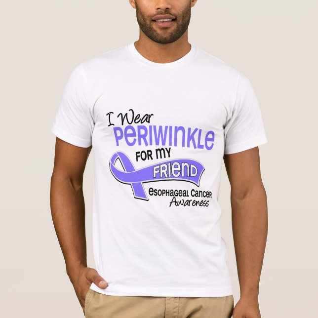 Ich trage Freund-Esophageal Krebs des Singrün-42 T-Shirt (Vorderseite)