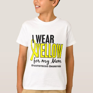 Ich trage Gelb für meine Mama 10 T-Shirt